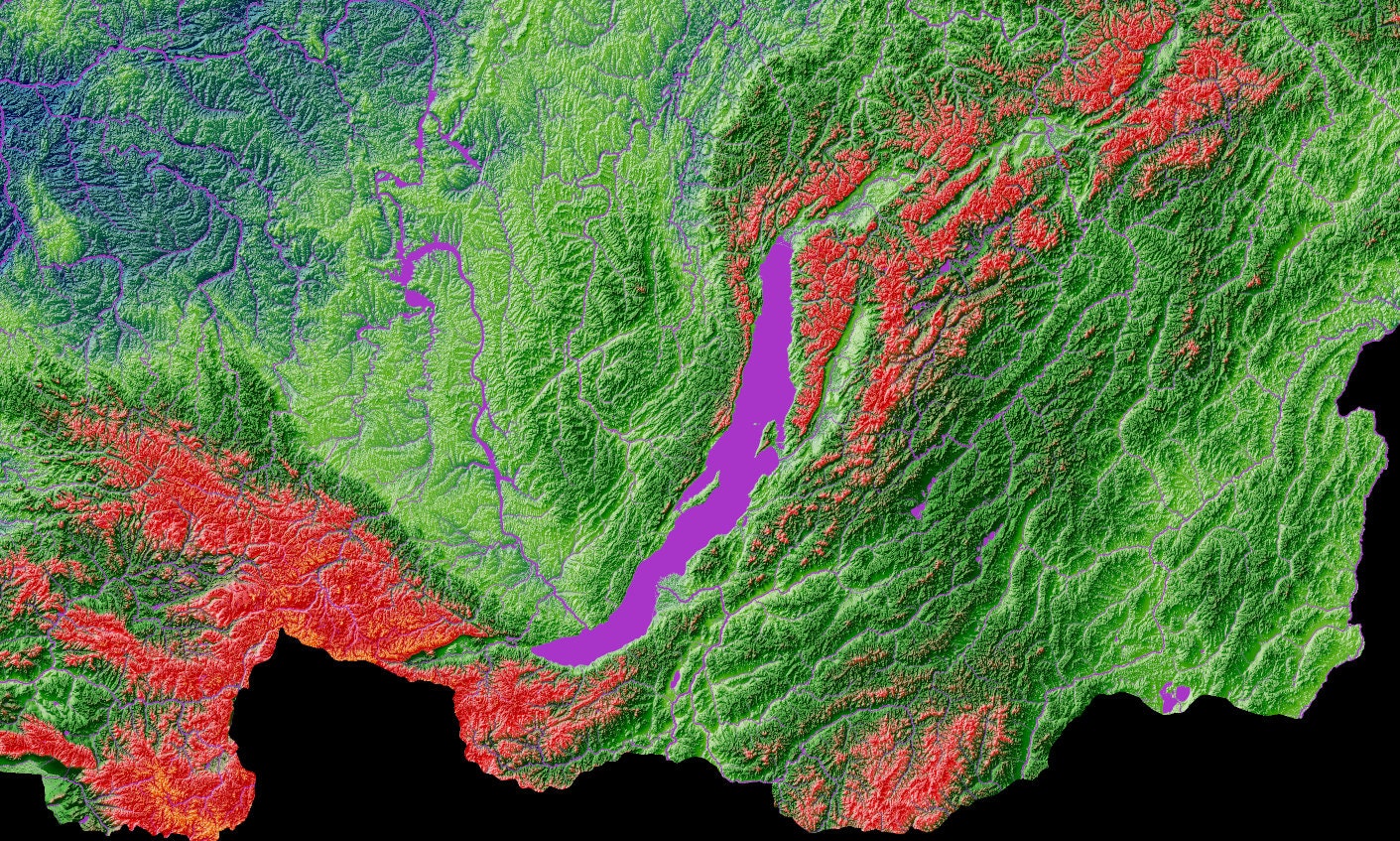 Elevation Map Of Russia High Resolution Digital Print Map Etsy Il Fullxfull.2931051414 Hpjg 