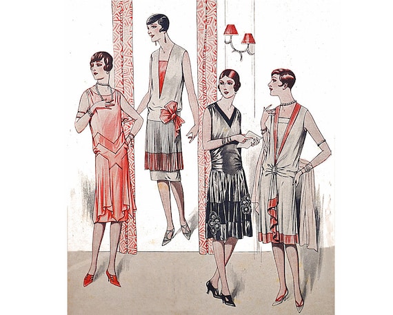 1920s evening fashion