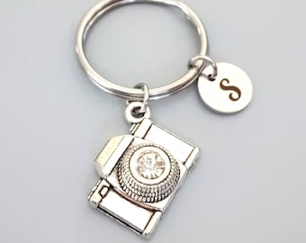 Personalized Camera Keyring, Photographer gift, Gifts for him (K21)