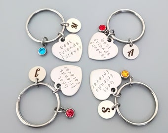 Friends forever best sale keychain