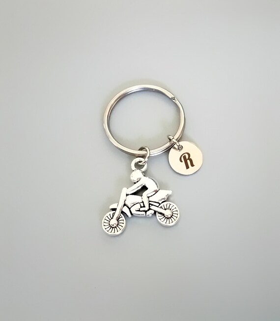 Motorbike keychain motorcycle dirt bike jewelry off road Etsy