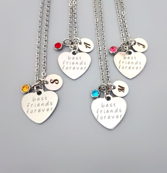 Heart Mothers Necklace 2,3,4 Stones | FARUZO