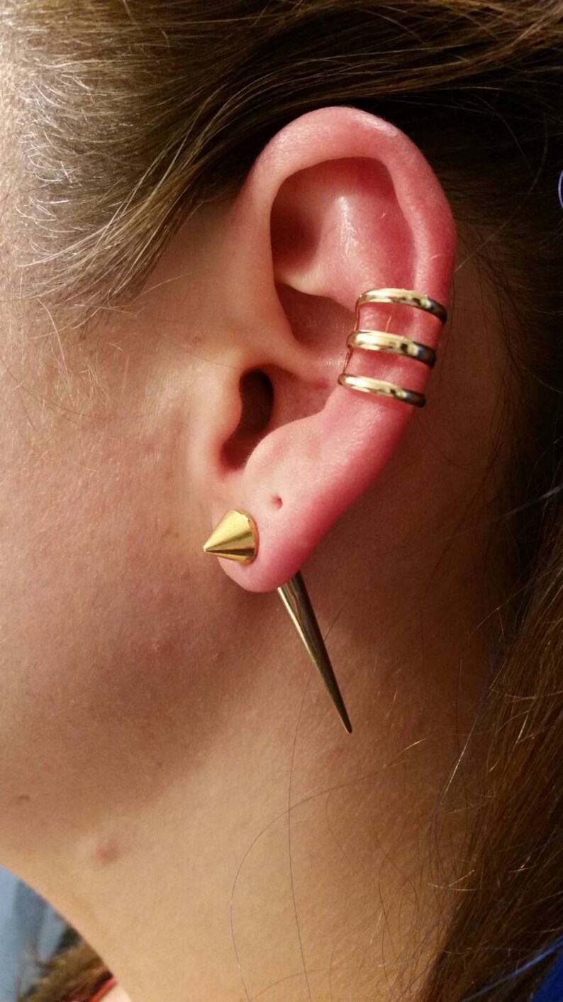 helix spike earring
