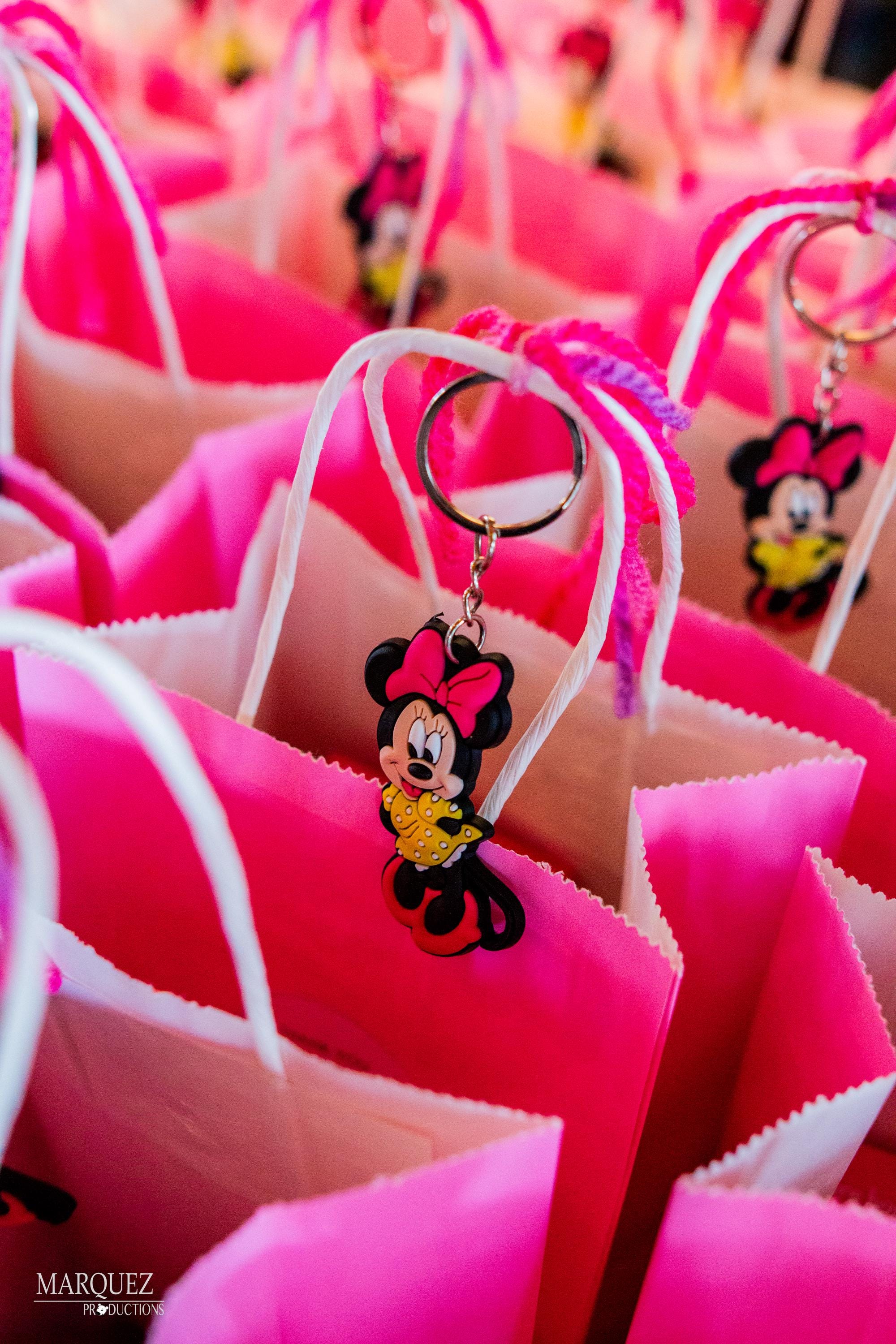 12 Disney Character Key Rings (6) Mickey Mouse Key Chains (6) Minnie ...