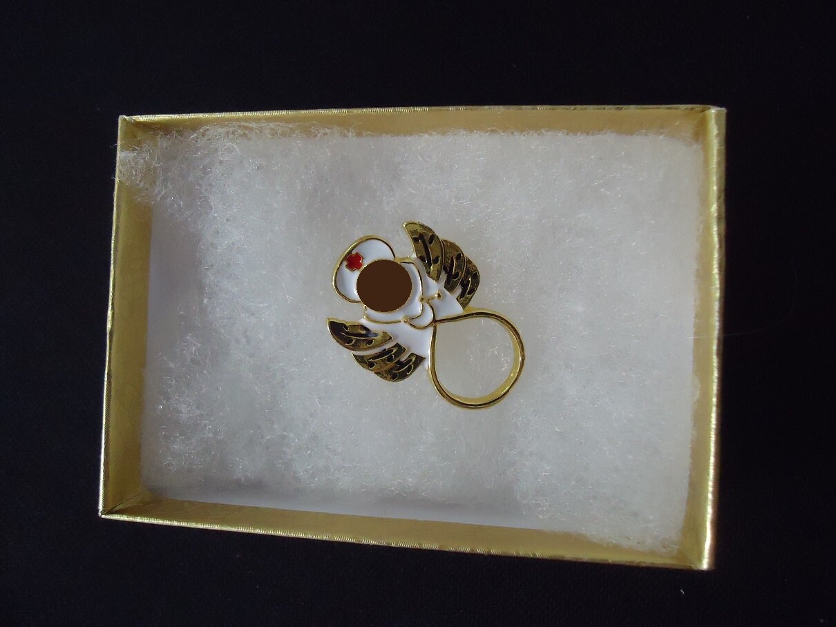 Nurse Eyeglass Holder Pin Tie Tack Style on Back Medical Etsy