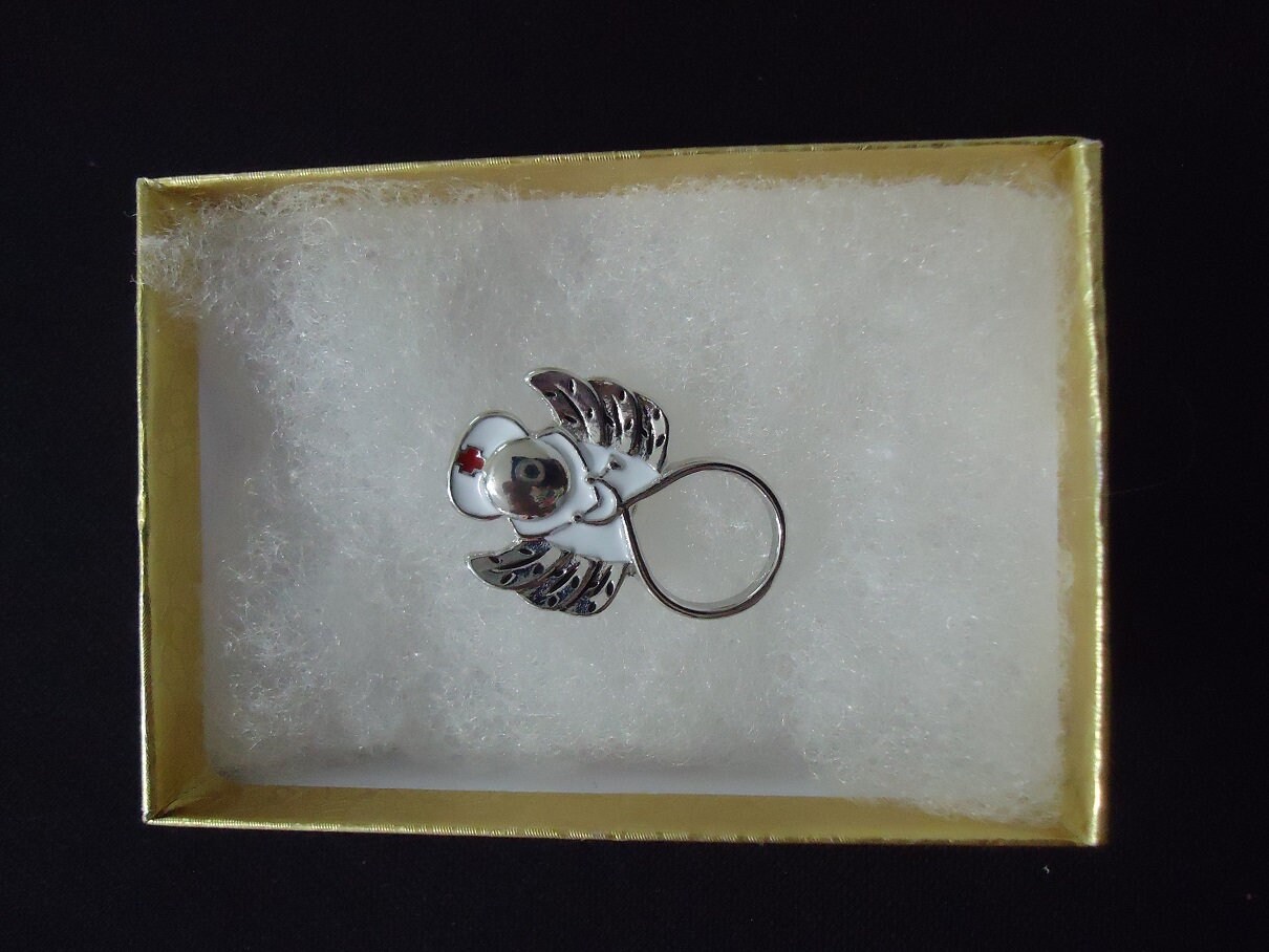 Nurse Eyeglass Holder Pin Tie Tack Style on Back Medical Etsy