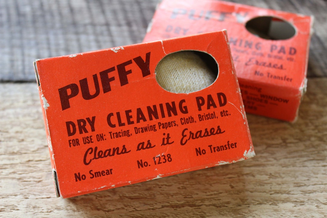 Vintage Puffy Drycleaning Pad, Drafting Dry Cleaning Pad Etsy