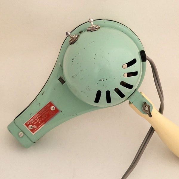 Turquoise Superior Electric Products Hair Dryer