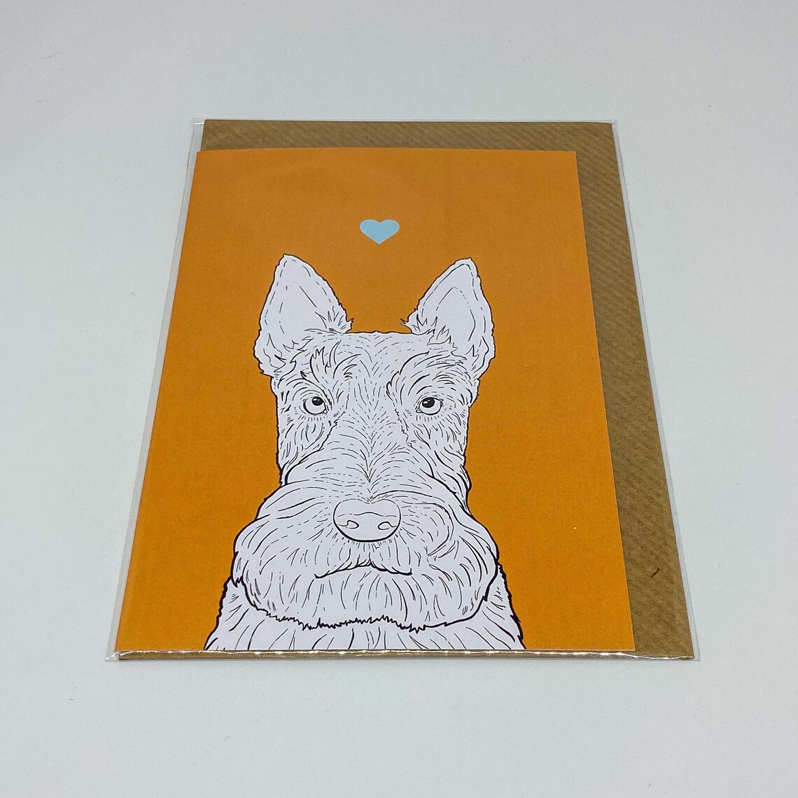 Whitman And Daughter Bretagne Spaniel Grußkarte - Premium Hundekarte Blanko Für Geburtstag & Grüße (12,7 X 17,8 Cm)