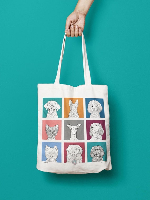 Dog Lover Cotton Tote Bag Dog Lover Cotton Tote Bag