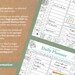 Day at a Glance Printable Planner Digital Download Undated Cute Animal ...