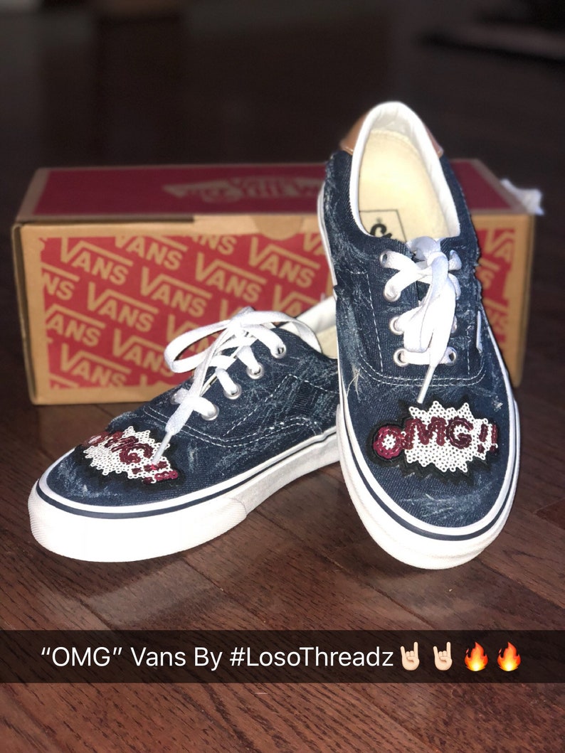 custom vans etsy