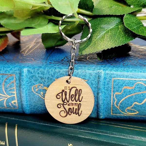 Christian Key Ring Etsy