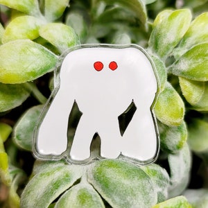 Grafton Monster Pin, WV Cryptid, Cryptid Gift, Cryptid Hunter, WV Pin, Cryptid Buttons, Cryptid Pin, Acrylic Pin, Cryptid Core,
