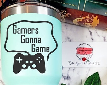 Gaming Gifts, Gaming Decal, Gamer Decal, Geeky Gifts, Geeky Stickers, Gamer Sticker, Game Controller, Geek Stickers, Geek Girl, Gamer Girl