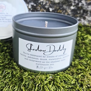 Shadow Daddy Soy/Beeswax Candle | Camphor Vanilla Patchouli Scent