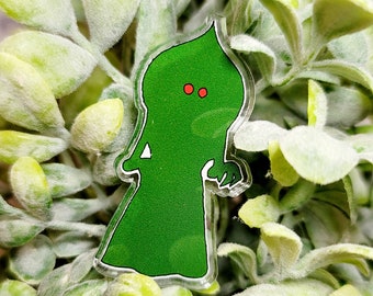 Flatwoods Monster Pin, WV Cryptid, WV Pin, Cryptid Buttons, Cryptid Pin, Acrylic Pin, Cryptid Core, Cryptid Gift, Cryptid Hunter