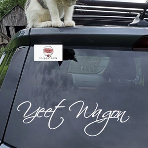 Yeet Sticker, Meme Car Decal, Meme Bumper Sticker, Yeet Decal, Yeet Oof, Yeet Or Be Yeeted, Yeet Or Be Yeeten, Meme Gifts, Meme Lord
