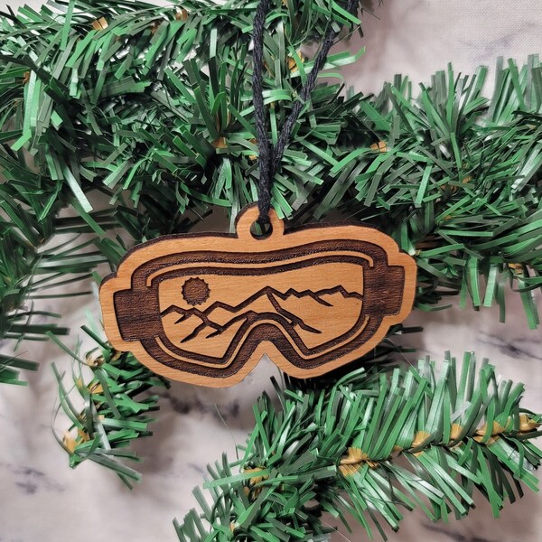 Ski Ornament Etsy