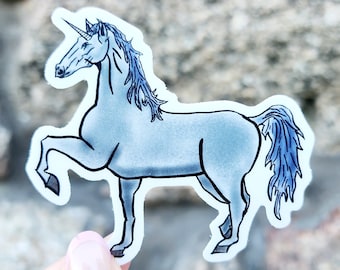 Unicorn Sticker, Unicorn Gifts for Her, Unicorn Gifts for Women, Unicorn Magic, Mythical Creatures, Unicorn Lover