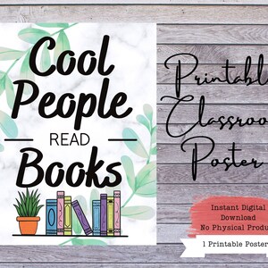 Read Books Poster, Reading Posters, Book Classroom Decor, English Classroom, English Teacher, Literature Classroom, Literature Teacher