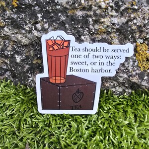 US History Sticker, Historian Gift, History Nerd Gifts, American History, Boston Tea Party, History Teacher Gift, Historian Gift image 3