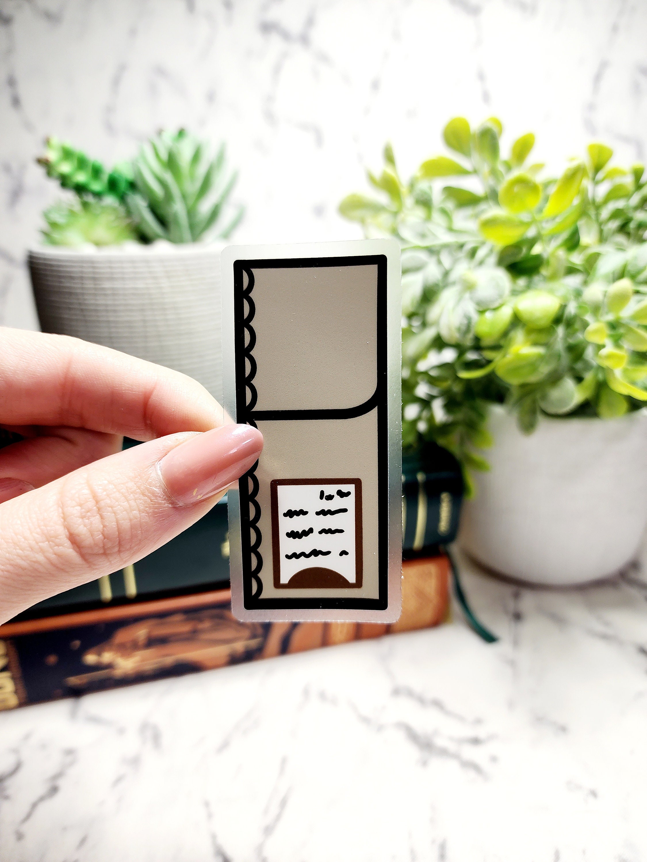 Archival Flip Top Box Clear Sticker, Archival Storage, Archivist ...