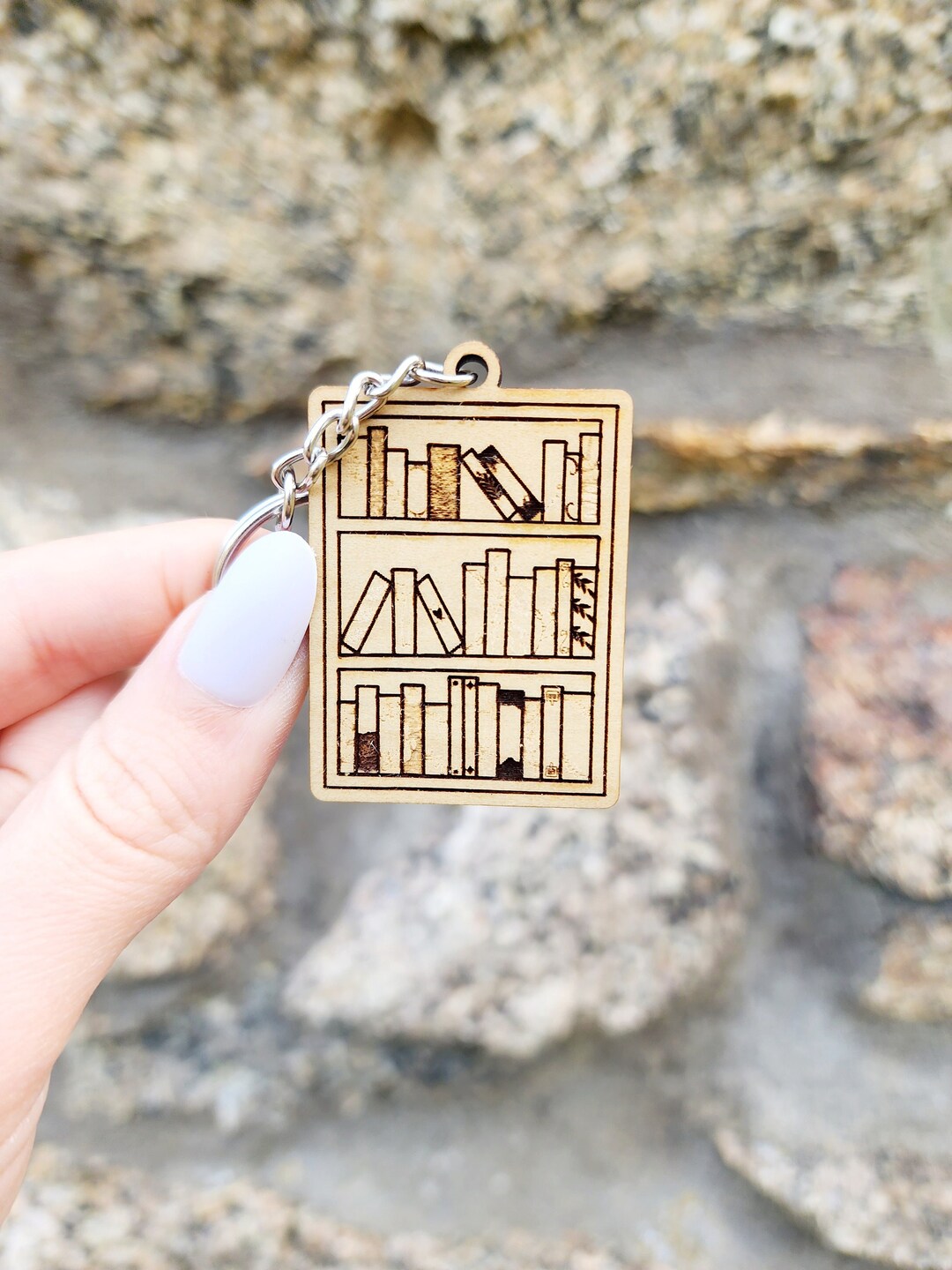 Cute Library Keychains Bookshelf Keychain, Book Lover Keychain, Bibliophile Gifts, Gifts for ...
