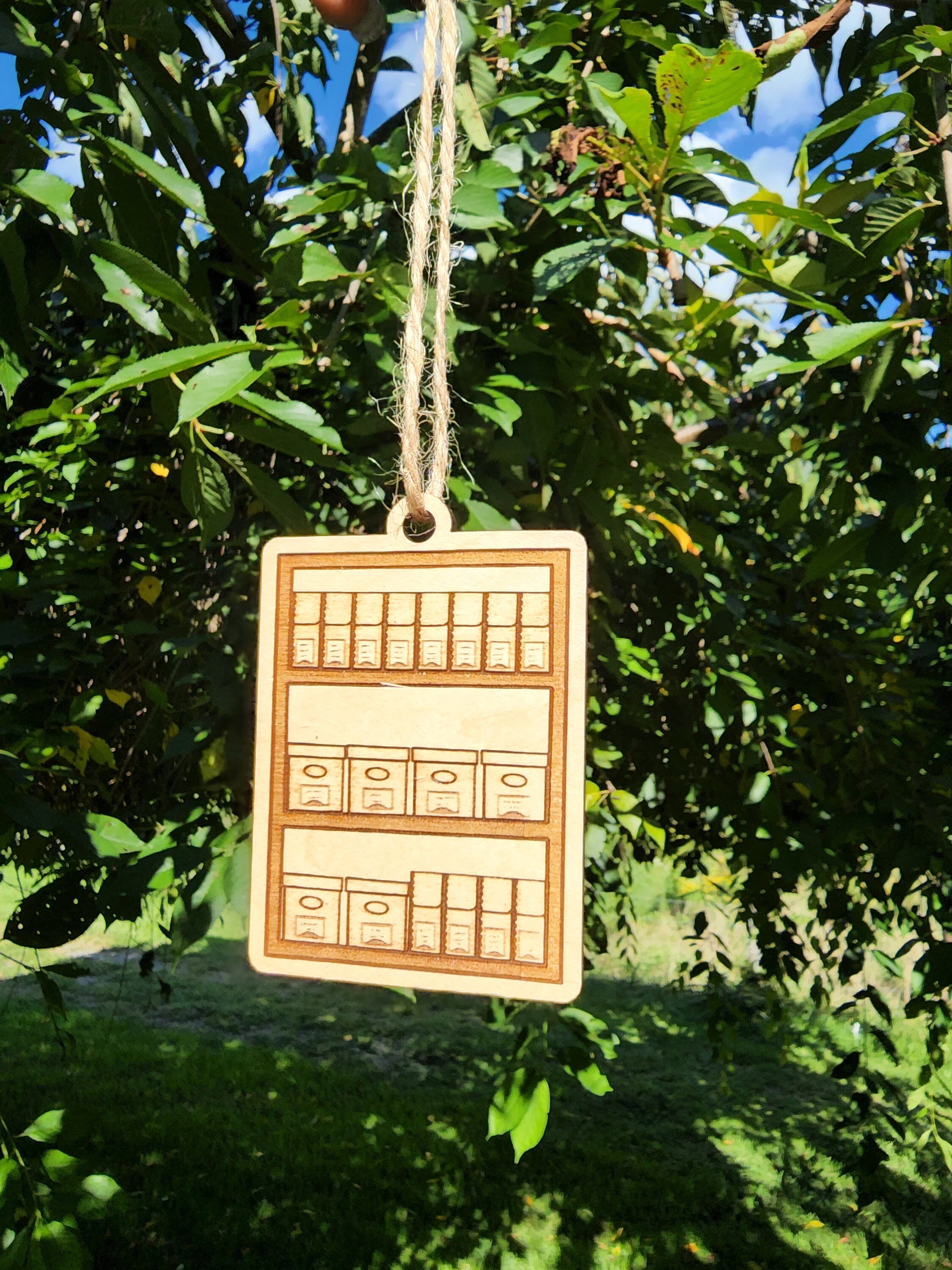 Archival Storage Ornament Archival Boxes Archivist Ornament Etsy