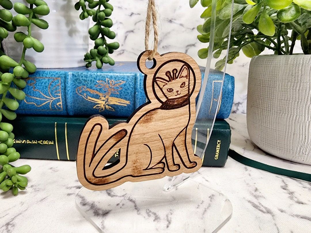 Space Cat Ornament, Alien Cat, Sci Fi Ornament, Science Fiction, Sci Fi ...