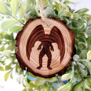 Mothman Ornament, Cryptid Core, Cryptid Collector, Cryptid Decorations, Cryptid Halloween, Halloween Ornaments, Mothman Gift image 8