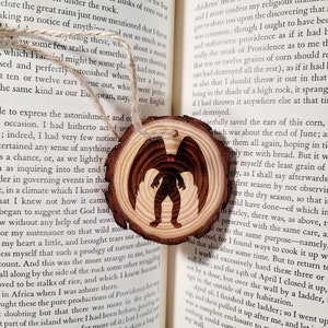 Mothman Ornament, Cryptid Core, Cryptid Collector, Cryptid Decorations, Cryptid Halloween, Halloween Ornaments, Mothman Gift image 6