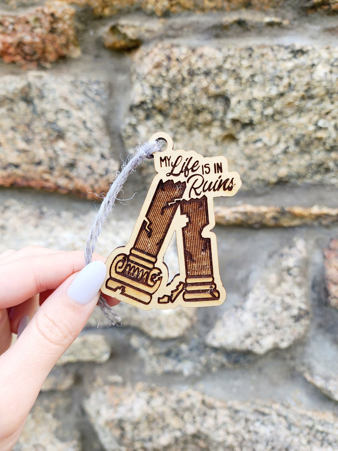 History Ornament, Historian Gift, Old Stuff Ornament, Archivist Ornament, Museum Curator