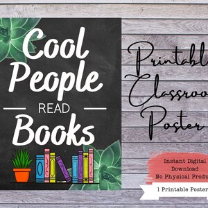 Read Books Poster, Reading Posters, Book Classroom Decor, English Classroom, English Teacher, Literature Classroom, Literature Teacher