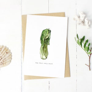 Carte de remerciement Pak Choi (A6)