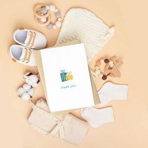 Tarjeta de agradecimiento para niños (A6)