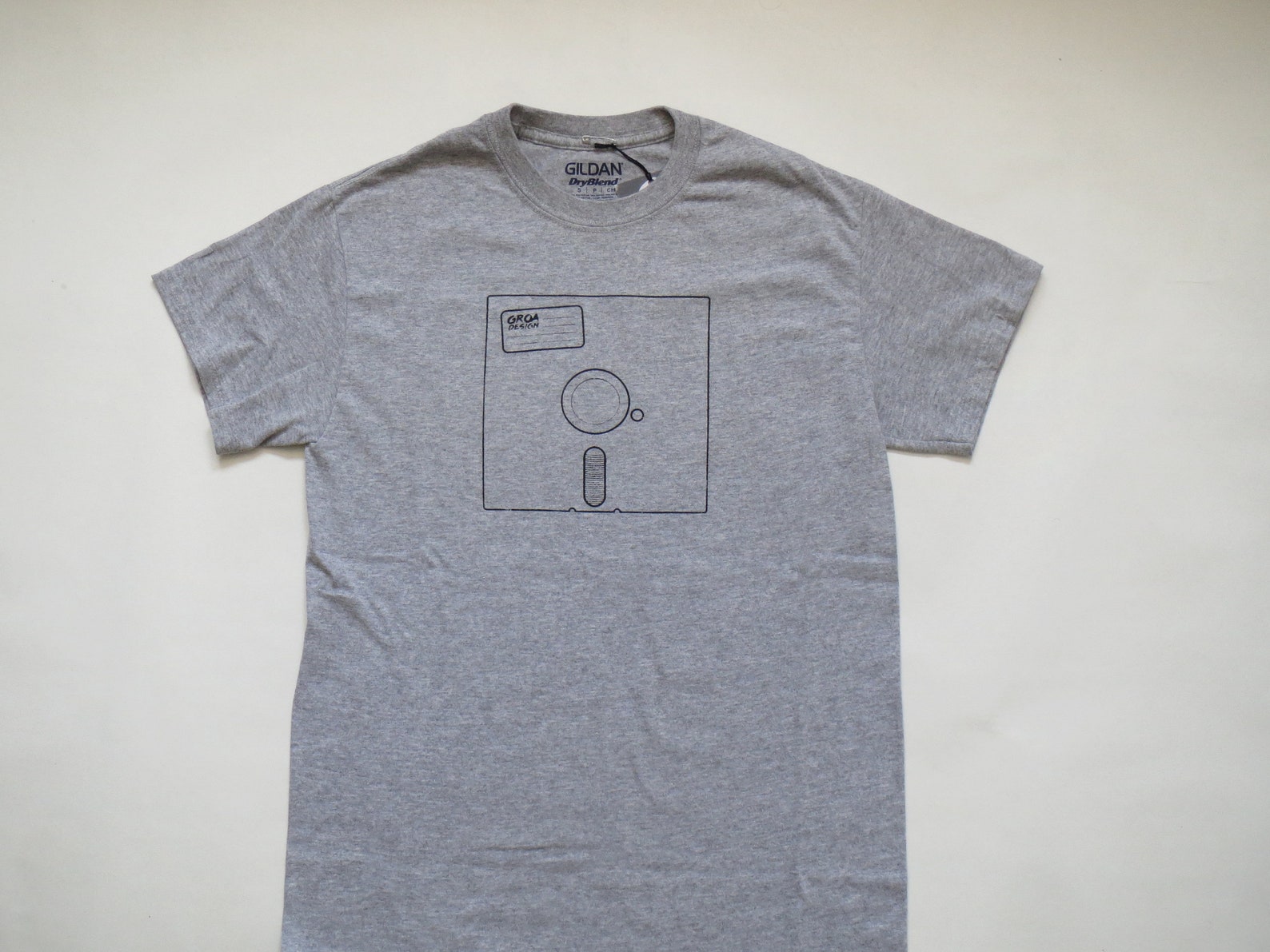 Floppy Disk Shirt Screen Print Shirt Floppy Disk T Shirt Etsy