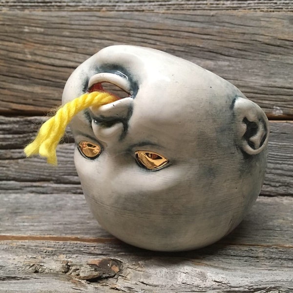Decapitated Baby Head Yarn Bowl