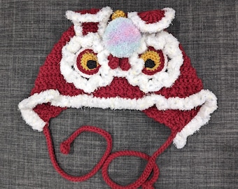 Crochet Chinese New Year Bonnet