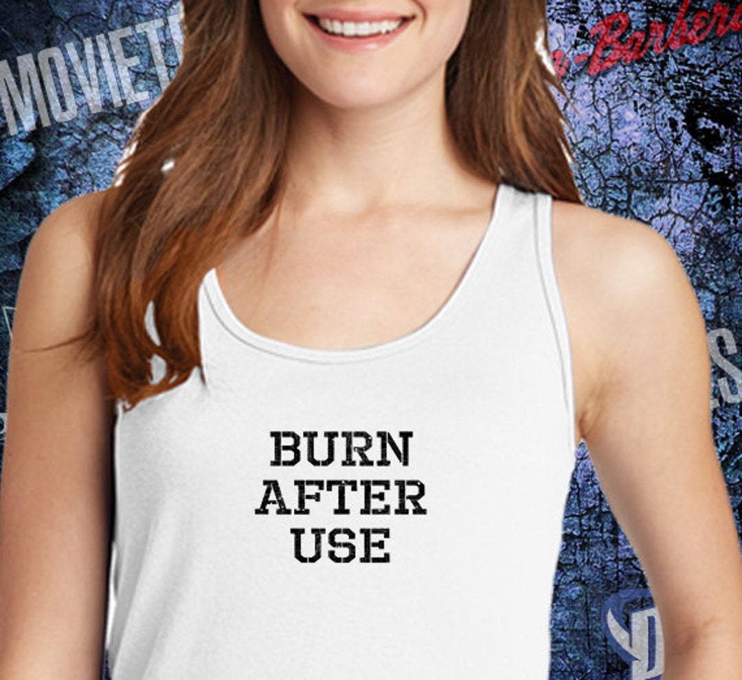 Burn After Use Harley Quinn Suicidé Squad Ladies Tank Etsy