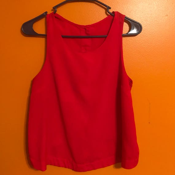 Classy Back Button down Tank - image 1