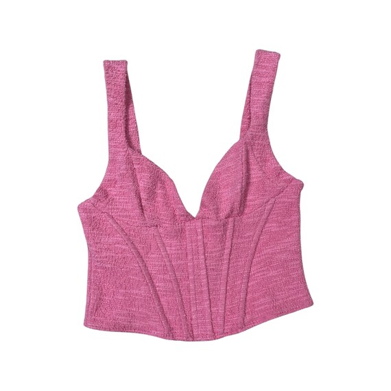 Pink Corset Top Zara Pink Top Pink Blouse Gem