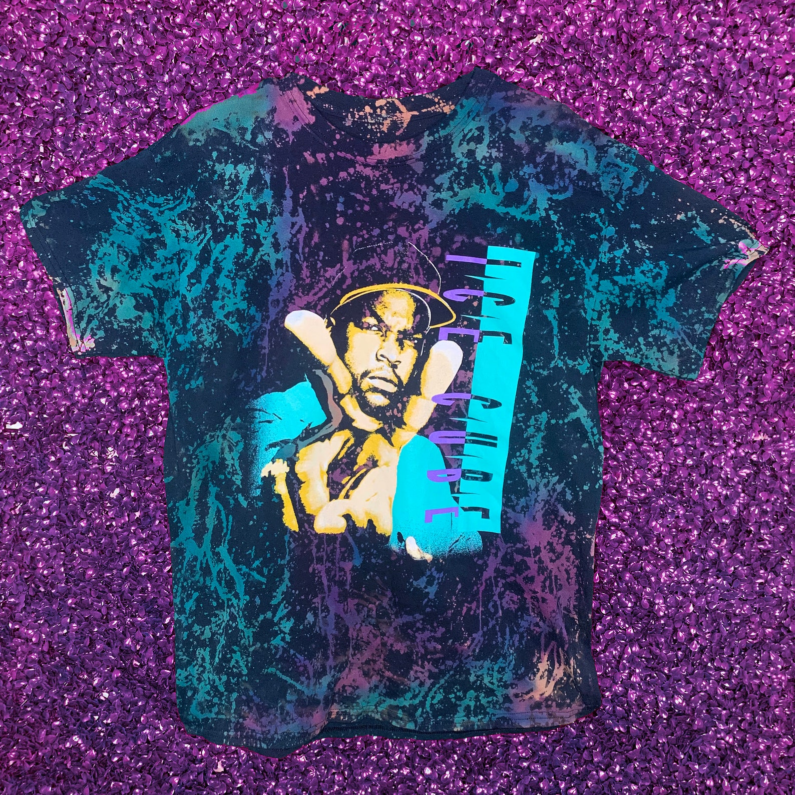 ice cube tie dye shirt