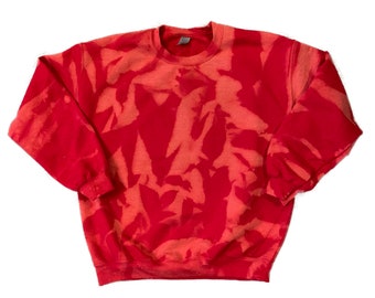 Red crewneck sale