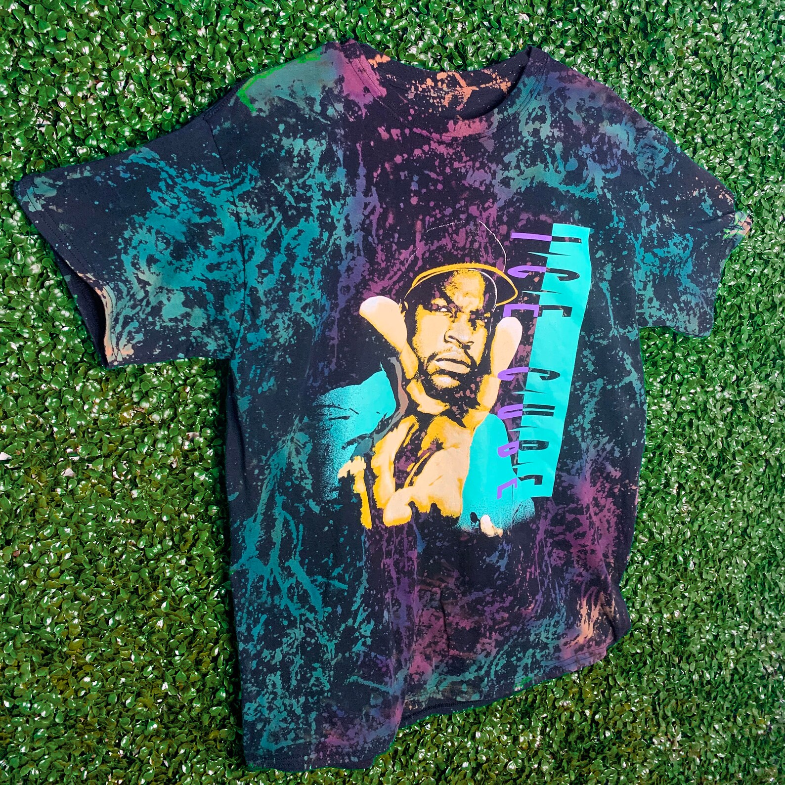ice cube tie dye shirt