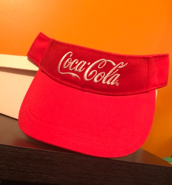 Vintage Coca Cola Sun Visor