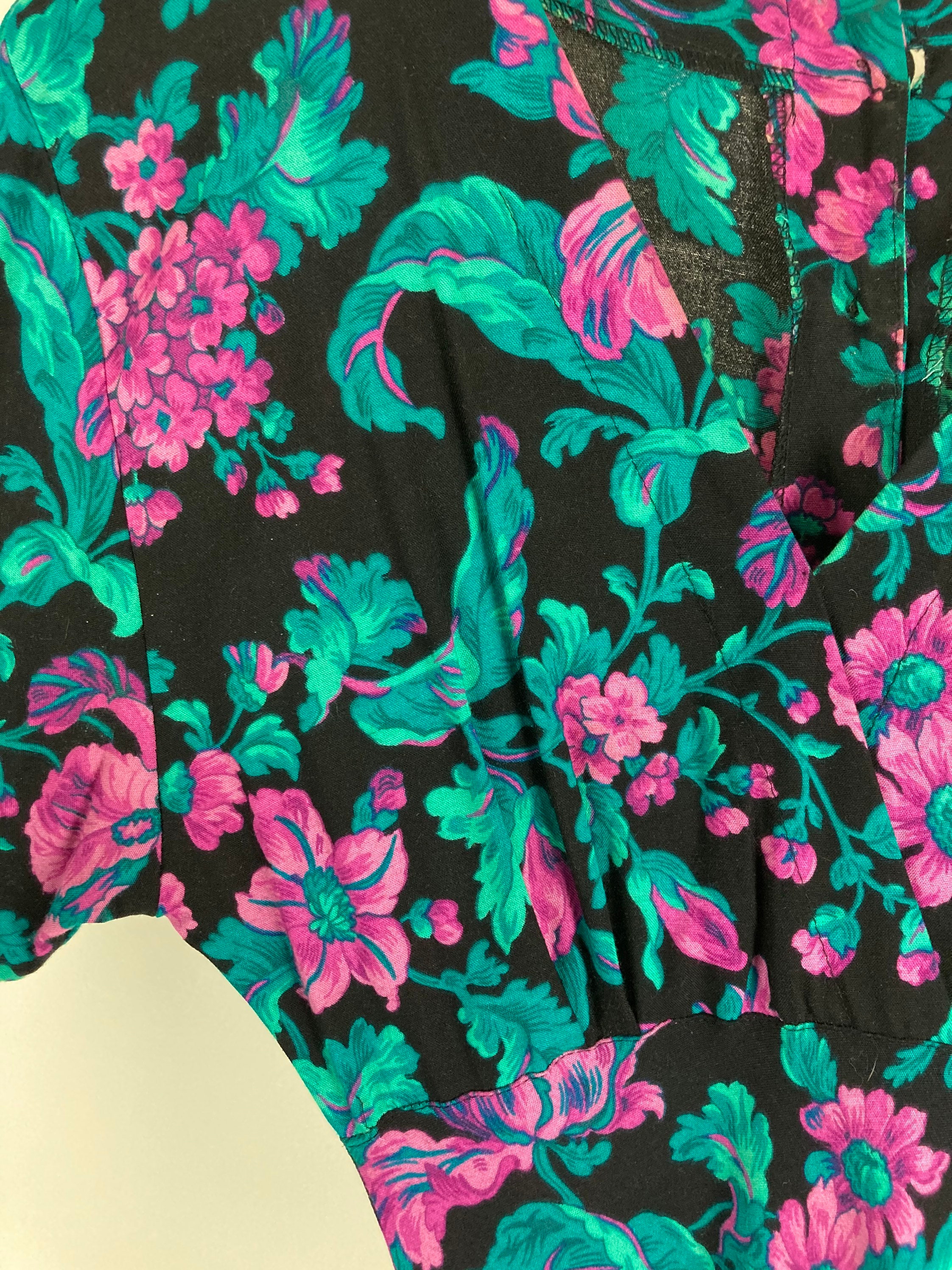 Floral All That Jazz Brand Swing Dress Etsy