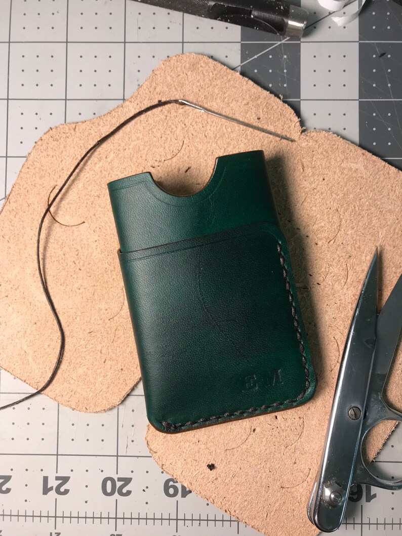 Handmade slim leather edc wallet: NO. 1 - dral.regionlima.gob.pe
