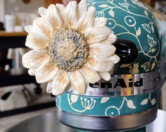 KitchenAid Mixer Attachment Hub Cap | Flower