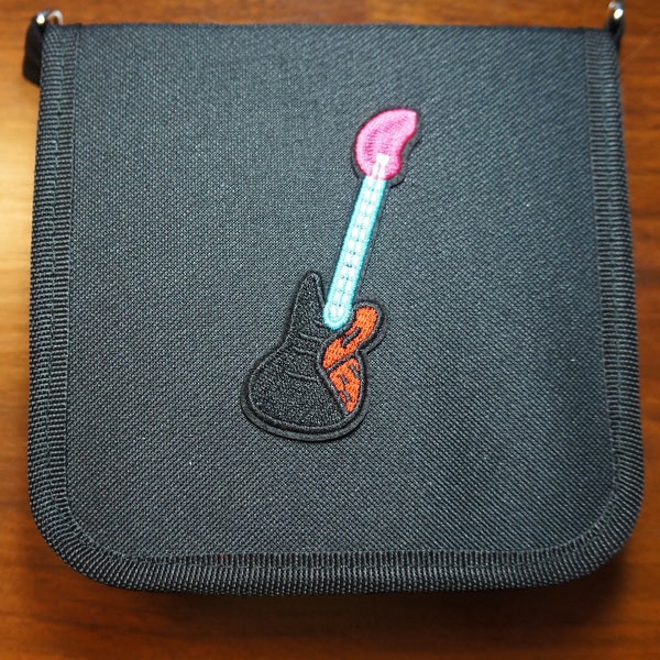 Hard Rock Inspired Guitar Pin Collector's Bag